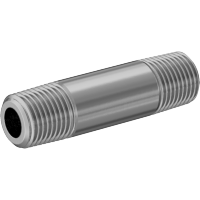 9149K21 Thick-Wall Brass Threaded Pipe Nipples and Pipe