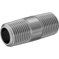 9149K34 Thick-Wall Brass Threaded Pipe Nipples and Pipe