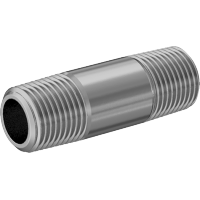9149K44 Thick-Wall Brass Threaded Pipe Nipples and Pipe