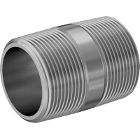 9149K48 Thick-Wall Brass Threaded Pipe Nipples and Pipe