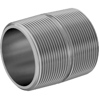 9149K49 Thick-Wall Brass Threaded Pipe Nipples and Pipe