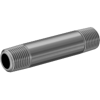 9149K53 Thick-Wall Brass Threaded Pipe Nipples and Pipe