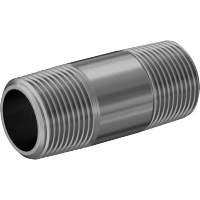 9149K56 Thick-Wall Brass Threaded Pipe Nipples and Pipe