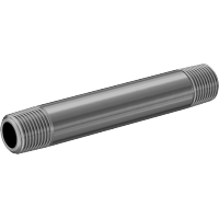9149K63 Thick-Wall Brass Threaded Pipe Nipples and Pipe