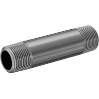 9149K65 Thick-Wall Brass Threaded Pipe Nipples and Pipe