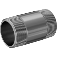 9149K69 Thick-Wall Brass Threaded Pipe Nipples and Pipe