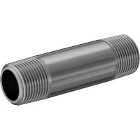 9149K75 Thick-Wall Brass Threaded Pipe Nipples and Pipe