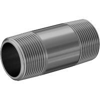 9149K77 Thick-Wall Brass Threaded Pipe Nipples and Pipe