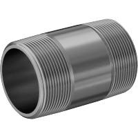 9149K79 Thick-Wall Brass Threaded Pipe Nipples and Pipe