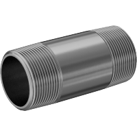 9149K991 Thick-Wall Brass Threaded Pipe Nipples and Pipe
