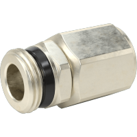 3950N18 Universal-Thread Plated Brass Pipe Fittings