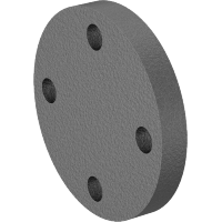 1132T15 Low-Pressure Steel Unthreaded Pipe Flanges