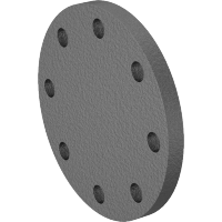 1132T17 Low-Pressure Steel Unthreaded Pipe Flanges