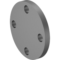 1752N18 Low-Pressure Steel Unthreaded Pipe Flanges