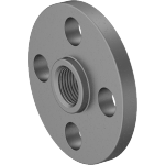 HFFBKBBJ Low-Pressure Galvanized Steel Threaded Pipe Flanges