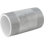 HIBJKBAC Standard-Wall Galvanized Steel Pipe Nipples and Pipe for Joining Dissimilar Metals