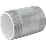 HIBJKBAD Standard-Wall Galvanized Steel Pipe Nipples and Pipe for Joining Dissimilar Metals