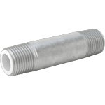 HIBJKEB Standard-Wall Galvanized Steel Pipe Nipples and Pipe for Joining Dissimilar Metals