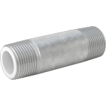 HIBJKEC Standard-Wall Galvanized Steel Pipe Nipples and Pipe for Joining Dissimilar Metals