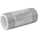 HIBJKEF Standard-Wall Galvanized Steel Pipe Nipples and Pipe for Joining Dissimilar Metals