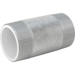 HIBJKEG Standard-Wall Galvanized Steel Pipe Nipples and Pipe for Joining Dissimilar Metals