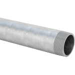 EEJJKBBH Standard-Wall Galvanized Steel Threaded Pipe Nipples and Pipe