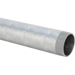 EEJJKBH Standard-Wall Galvanized Steel Threaded Pipe Nipples and Pipe