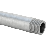 EEJJKBJ Standard-Wall Galvanized Steel Threaded Pipe Nipples and Pipe