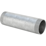 EEJJKDFJ Standard-Wall Galvanized Steel Threaded Pipe Nipples and Pipe