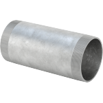 EEJJKDGE Standard-Wall Galvanized Steel Threaded Pipe Nipples and Pipe