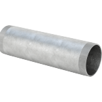 EEJJKDGH Standard-Wall Galvanized Steel Threaded Pipe Nipples and Pipe