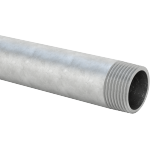 EEJJKFB Standard-Wall Galvanized Steel Threaded Pipe Nipples and Pipe