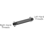 HHEIKBGC Standard-Wall Steel Pipe Nipples and Pipe with Right-Hand and Left-Hand Threads