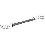 HHEIKCAB Standard-Wall Steel Pipe Nipples and Pipe with Right-Hand and Left-Hand Threads