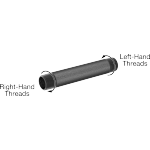 HHEIKCAF Standard-Wall Steel Pipe Nipples and Pipe with Right-Hand and Left-Hand Threads