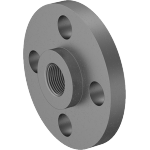 BHDDNBC Medium-Pressure Galvanized Steel Threaded Pipe Flanges