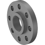 BHDDNBG Medium-Pressure Galvanized Steel Threaded Pipe Flanges