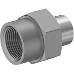 EIDIKF Medium-Pressure Pipe Fittings for Joining Dissimilar Metals