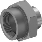 EIDIKI Medium-Pressure Pipe Fittings for Joining Dissimilar Metals