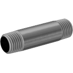 BIGHNBC Thick-Wall Galvanized Iron and Steel Threaded Pipe Nipples and Pipe