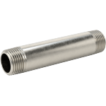 CECHKBDD Standard-Wall Stainless Steel Threaded Pipe Nipples and Pipe