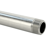 CECHKBDE Standard-Wall Stainless Steel Threaded Pipe Nipples and Pipe