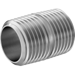 CECHKBEB Standard-Wall Stainless Steel Threaded Pipe Nipples and Pipe