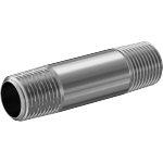 CECHKBED Standard-Wall Stainless Steel Threaded Pipe Nipples and Pipe