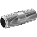 CECHKCC Standard-Wall Stainless Steel Threaded Pipe Nipples and Pipe