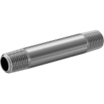 CECHKCD Standard-Wall Stainless Steel Threaded Pipe Nipples and Pipe