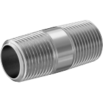 CECHKDC Standard-Wall Stainless Steel Threaded Pipe Nipples and Pipe