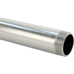 CECHKDEH Standard-Wall Stainless Steel Threaded Pipe Nipples and Pipe