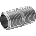 CECHKEC Standard-Wall Stainless Steel Threaded Pipe Nipples and Pipe