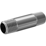 CECHKED Standard-Wall Stainless Steel Threaded Pipe Nipples and Pipe